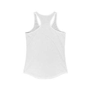 Flaming Mansion Racerback Tank, Graphic Tank Top, Comfortable Summer Apparel, Casual Tee for Women, Unique Gift, Vintage Style
