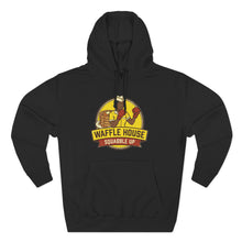 Load image into Gallery viewer, Waffle House 'Squabble Up' Graphic Hoodie – Retro Diner Logo Pullover